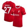 Liverpool 2023-24 Darwin 27 Hjemme - Herre Fotballdrakt